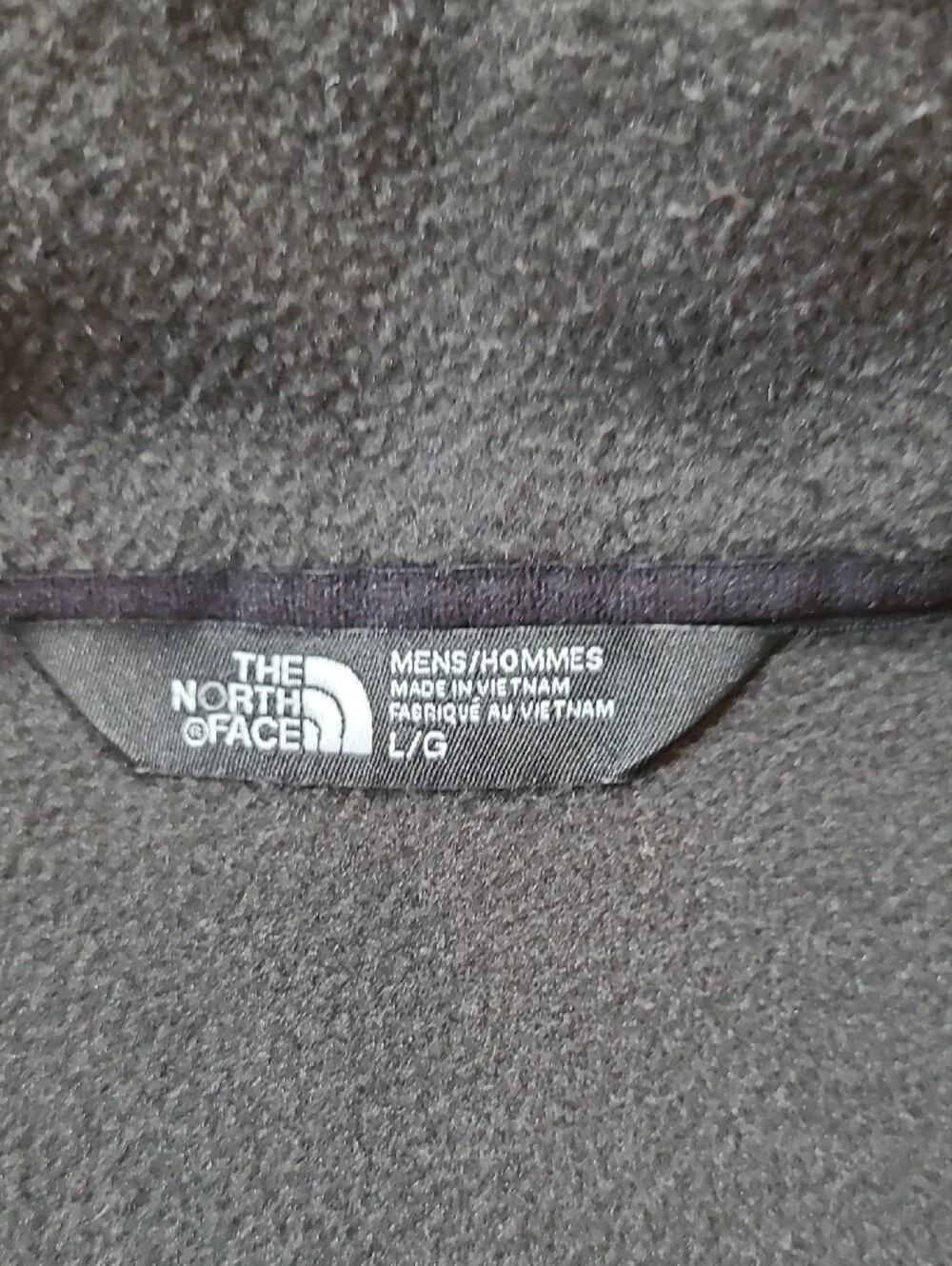 The North Face Jacket Men's sz L Black Fleece Polartech Active/Athleisure Full Z
